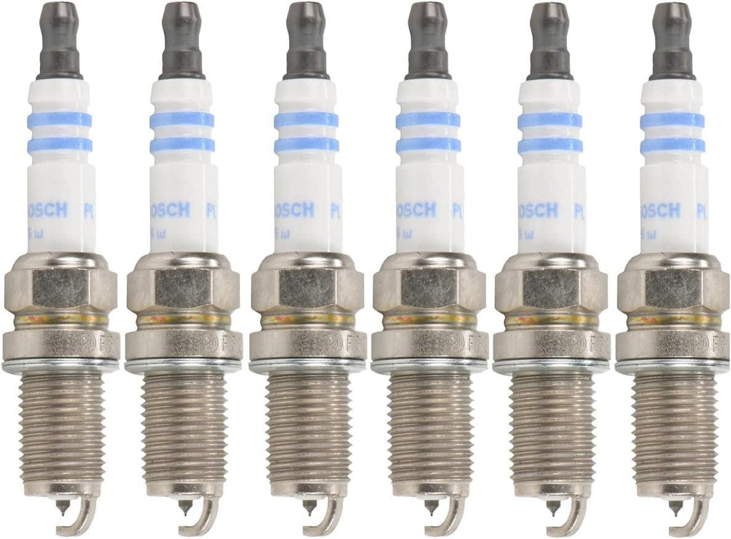 Premium Platinum Set of 6 Spark Plugs for Acura Hyundai Isuzu Kia Mercury VW L6 V6