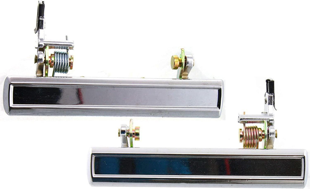 Exterior Door Handle Set Compatible with 1971-1976 Chevrolet Impala, Fits 1970-1981 Chevrolet Camaro, Fits 1970-1981 Pontiac Firebird Front, Driver and Passenger Side