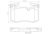 Brembo Front Disc Brake Pad Set for 09-15 Cooper (P06068N)