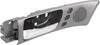 Interior Front Door Handle Compatible with Lexus ES300 2002-2003 / ES330 2004-2006 LH Chrome Lever+Gray Housing with Memory Adjust System
