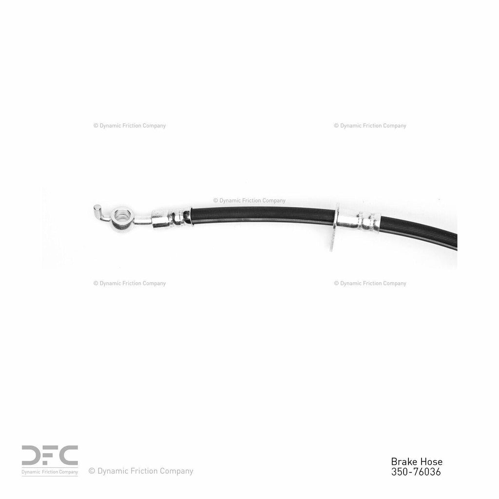 Dynamite Friction Brake Hydraulic Hose for Prizm, Corolla 350-76036