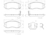 Front Disc Brake Pad Set for Sebring, Stratus, Mirage, Galant+More (P54014N)