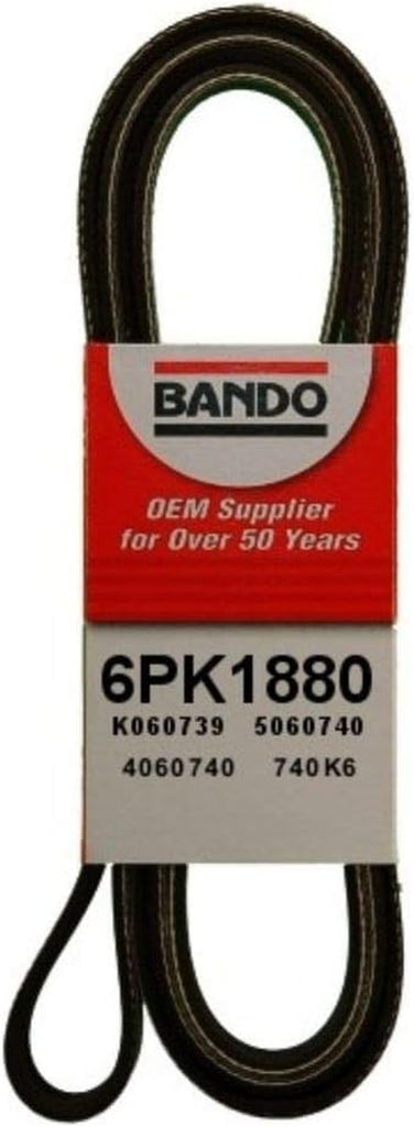 Bando USA 6PK1880 OEM Quality Serpentine Belt