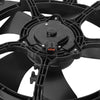 OEM-RF-0231 Factory Style Radiator Cooling Fan Assembly Cooling Efficiency Improved Direct Replacement [Compatible with 2002-2006 Sentra 2.5L] Black