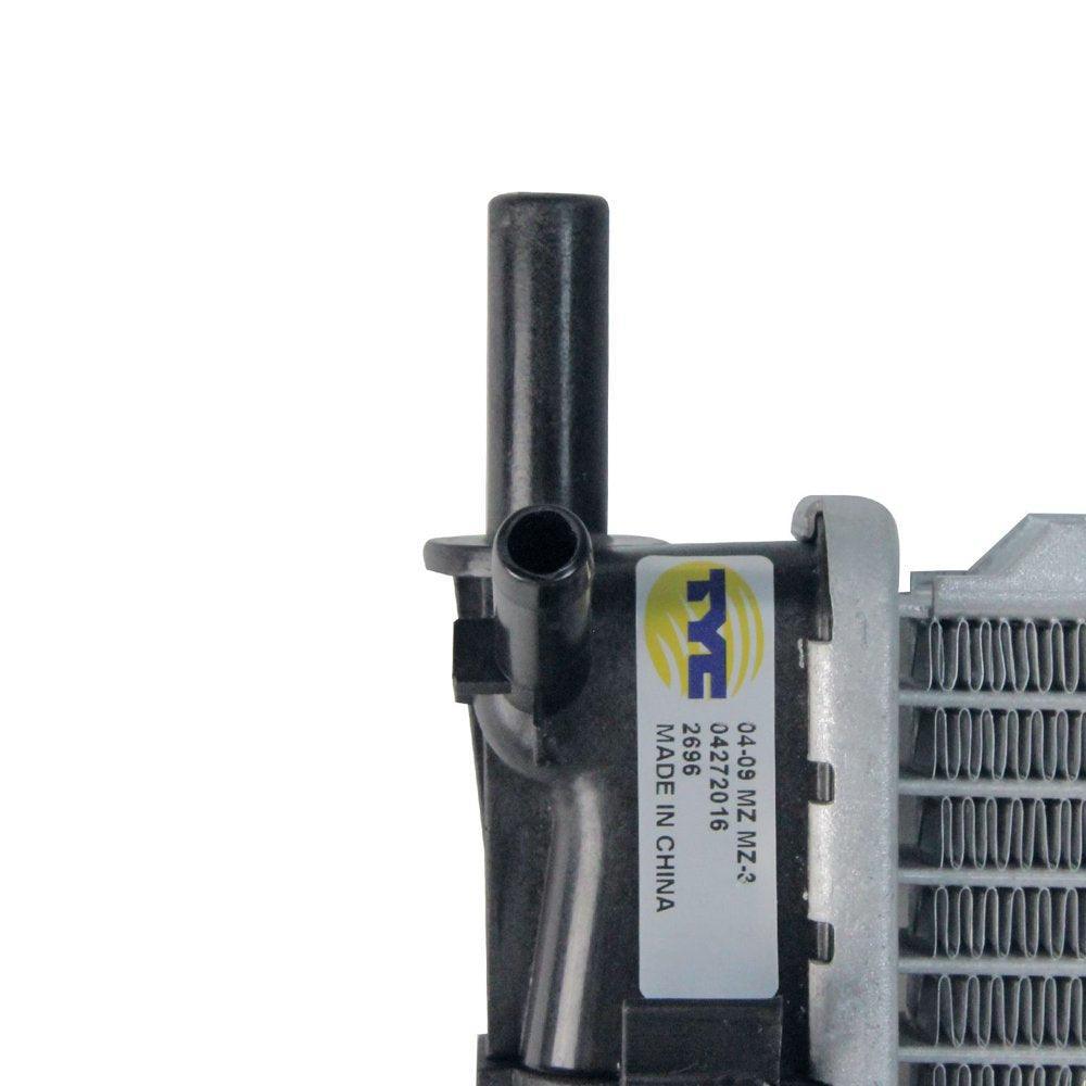 2696 for Mazda for Mazda3 1-Row Plastic Aluminum Replacement Radiator Fits 1993 Ford Tempo