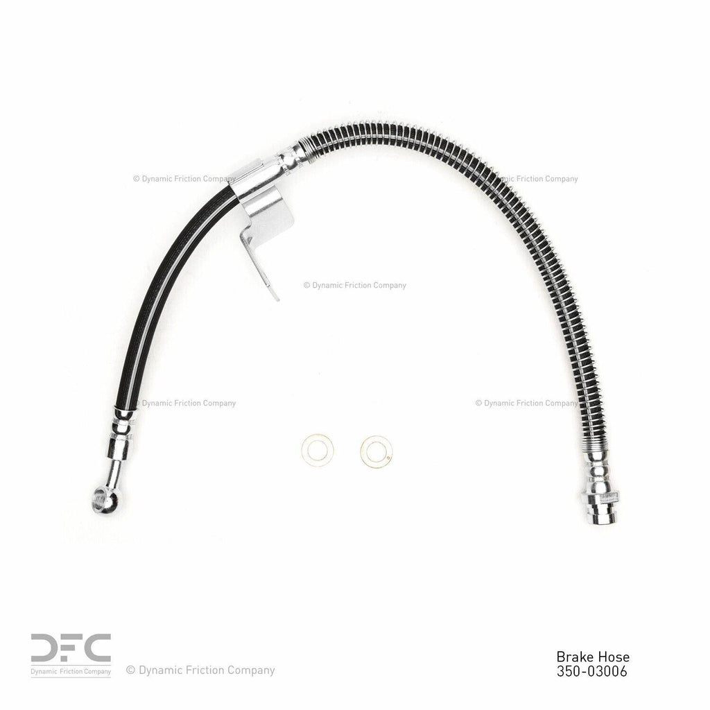 Dynamite Friction Brake Hydraulic Hose for 01-06 Elantra 350-03006