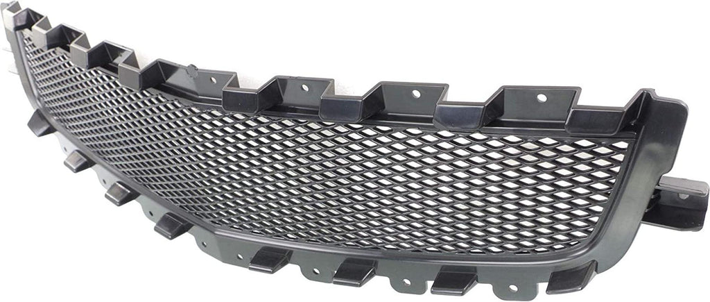 Grille Set of 2 Compatible with 2008-2012 Chevrolet Malibu Paintable Shell and Insert Plastic Lower