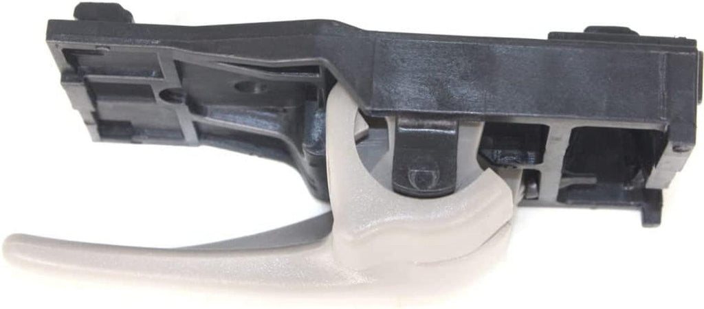 Compatible with Toyota Tundra Interior Door Handle Front or Rear, Passenger Side Gray (2004-2006) | with Door Lock Button | Trim: Limited/Sr5/Base | TO1353159 | 692050C030B0