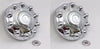 BA Products One Pair -  QH1200AS, Front Hub Cover Kit, 19.5 or 22.5 Wheels with 10 Lug 285MM BC Hub Pilot Studs