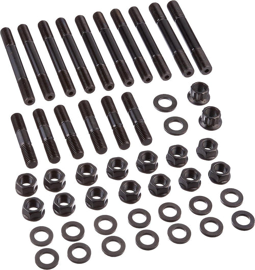 1945601 Main Stud Kit, 200,000 PSI Chrome Moly Steel, for Select Pontiac V8 4-Bolt Main Applications, 400, 455 CID