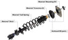 Monroe Shocks & Struts Quick-Strut 173052 Strut and Coil Spring Assembly
