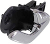 For Mazda Tribute Interior Door Handle Front or Rear, Passenger Side Chrome (2001-2006) | with Door Lock Button | Trim:All Submodels | FO1353131 | YL8Z7822601BA