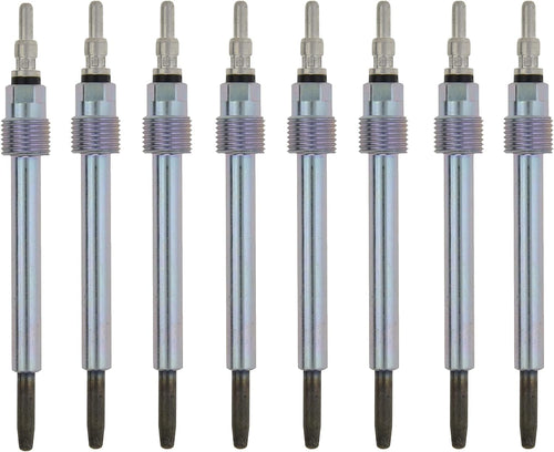 Premium Set 8 Diesel Glow Plugs for E-350 Super Duty Excursion F-550 Super Duty V8