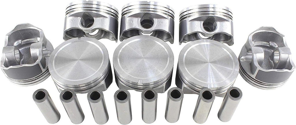 DNJ P3160 Piston Set for 1999-2003 / Chevrolet, GMC, Hummer/Express 2500, Express 3500, H2, Savana 2500, Savana 3500, Sierra