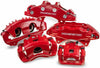 Front S2690 Pair of High-Temp Red Powder Coated Calipers