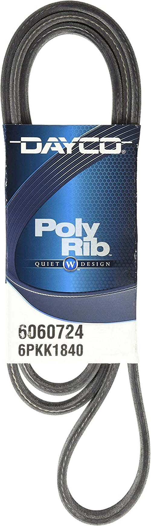 Dayco 6060724 2 Sided Serpentine Belt