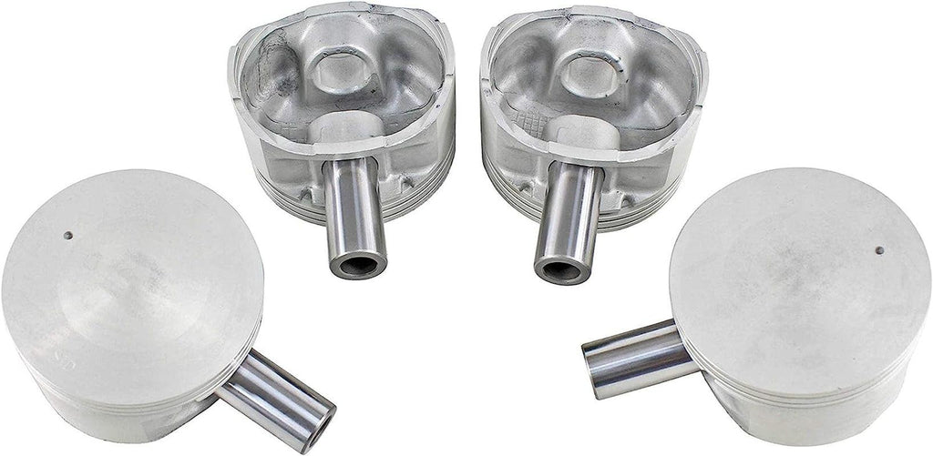 DNJ P319A.20 Oversize Piston Set for 2000-2003 / Isuzu/Amigo, Rodeo, Rodeo Sport / 2.2L / DOHC / L4 / 16V / 2180Cc