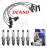 DENSO Ignition Wire Set & PLATINUM Spark Plugs for 2005-2006 Ford Mustang 4.0L