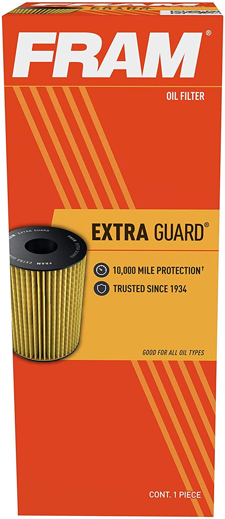 Extra Guard CH8158, 10K Mile Change Interval Cartridge Oil Filter