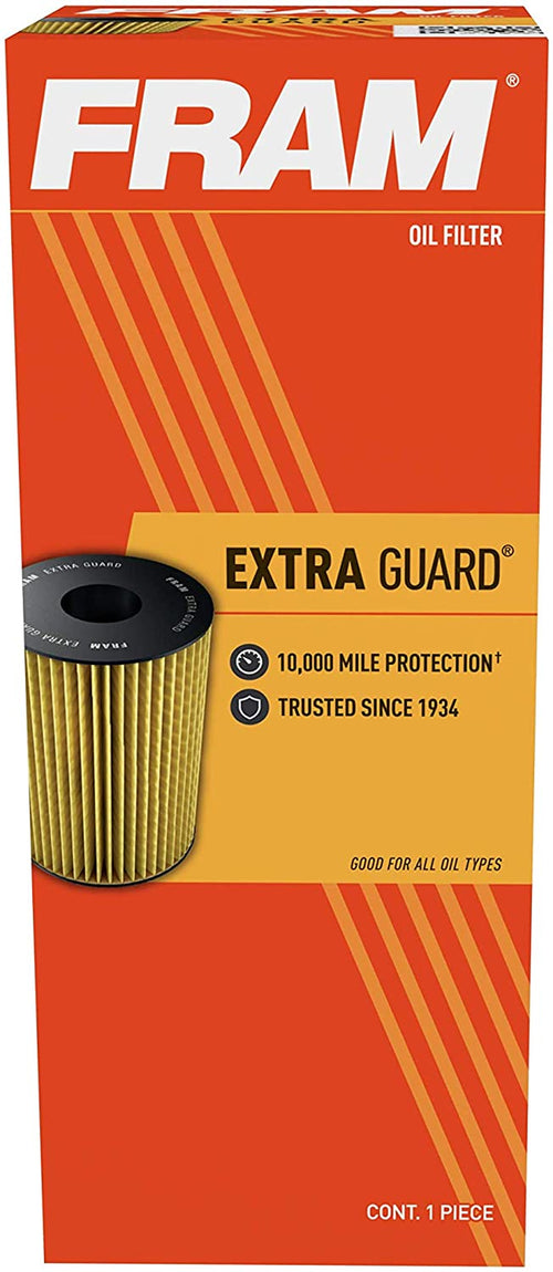 Extra Guard CH8158, 10K Mile Change Interval Cartridge Oil Filter