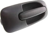 for Dodge Grand Caravan Exterior Door Handle 2001-2007 Passenger Side | Rear | Side Sliding Door | Textured Black | Trim: All Submodels | CH1521113 | RP86VTEAC