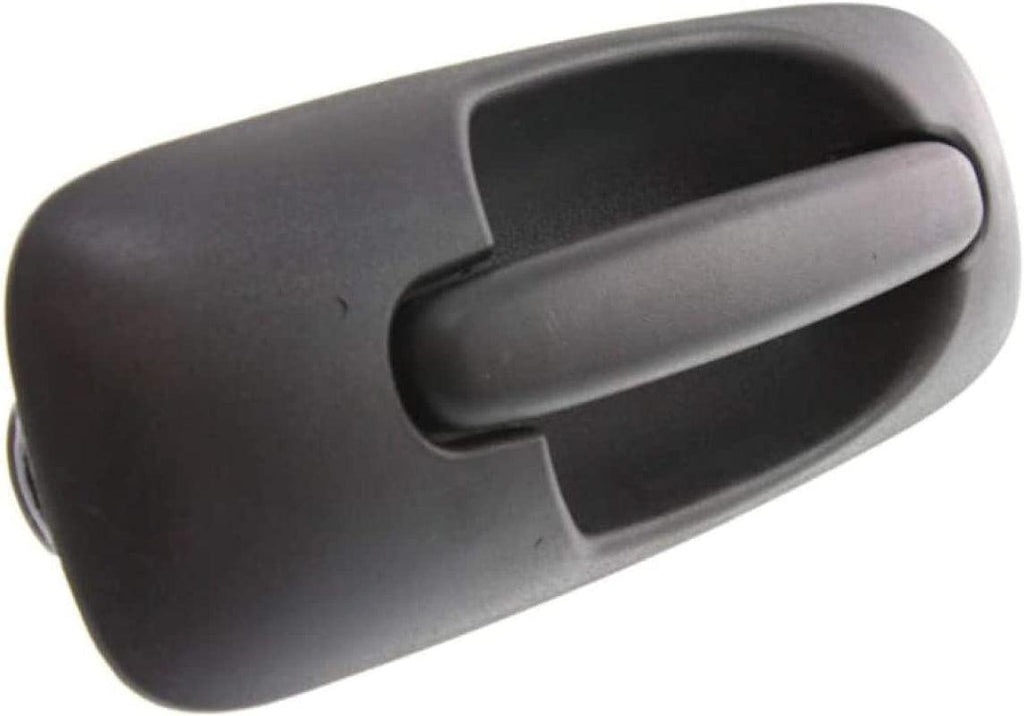 for Dodge Grand Caravan Exterior Door Handle 2001-2007 Passenger Side | Rear | Side Sliding Door | Textured Black | Trim: All Submodels | CH1521113 | RP86VTEAC