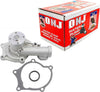 DNJ WP107 Water Pump/For 1989-1998/ Eagle, Hyundai, Mitsubishi, Plymouth/Eclipse, Galant, Laser, Sonata, Talon/ 2.0L/ DOHC/ L4/ 16V/ 122Cid, 1997Cc/ 4G63, 4G63T/ VIN E, VIN F, VIN R, VIN U