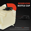 A-Premium Engine Coolant Overflow Recovery Reservoir Tank [With Cap] Compatible with Chevy Silverado 2500, Tahoe 1995-2000, Blazer 1992-1994 & GMC Yukon 1992-2000 & Cadillac Escalade, Replace 15650373