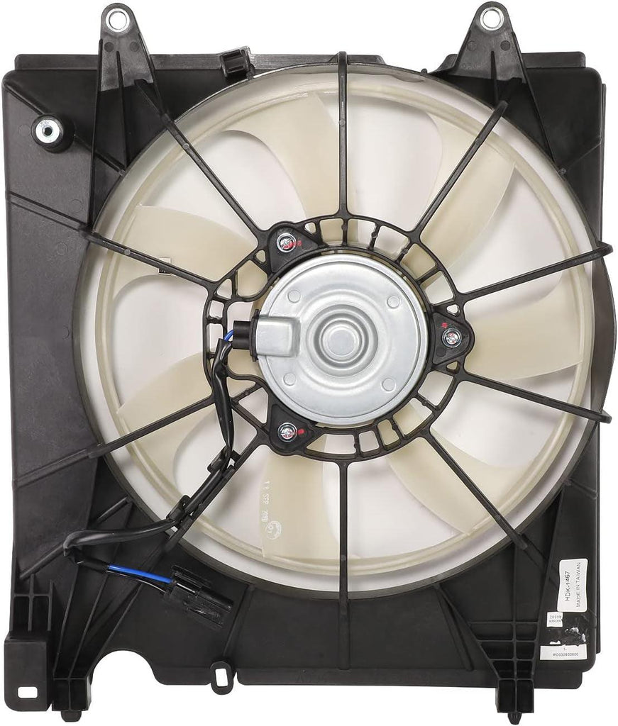 OEM-RF-0754 Factory Style A/C Condenser Fan Assembly Compatible with 2019-2022 Insight