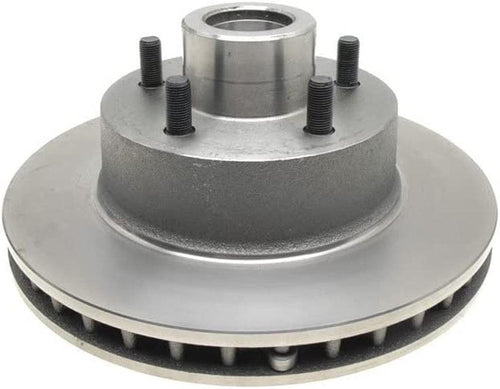 Silver 18A1348A Front Disc Brake Rotor and Hub Assembly