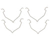 Disc Brake Pad Drag Reduction Clip for Avalon, Solara, Prizm, Corolla+More H6023