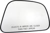 Dorman  Passenger Side Door Mirror Glass for Select Nissan Models