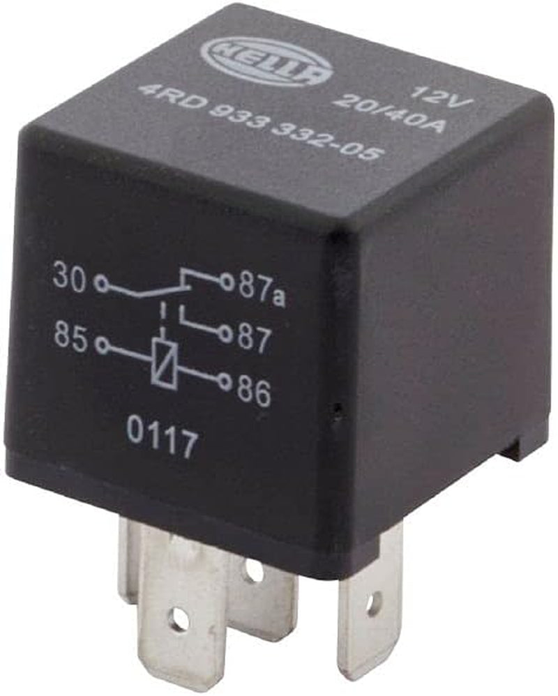 HELLA 933332051 12V 20/40 Amp Relay