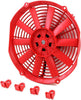 RAF-12-RD+FMK-X2 2Pcs 12" Inch Electric Radiator Cooling Fan Kit (Red)