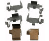 Raybestos Disc Brake Hardware Kit for 00-06 Honda Insight H15974A