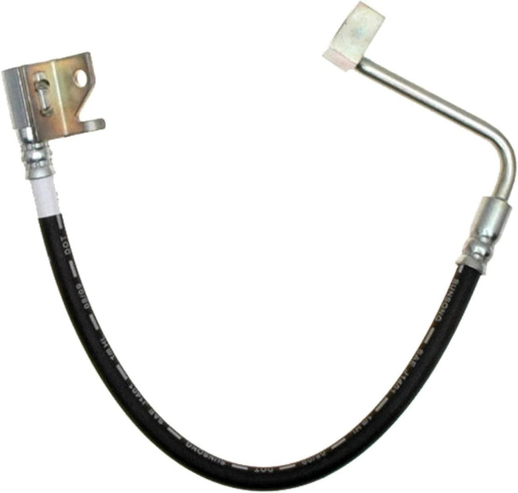 Professional 18J4126 Front Driver Side Hydraulic Brake Hose