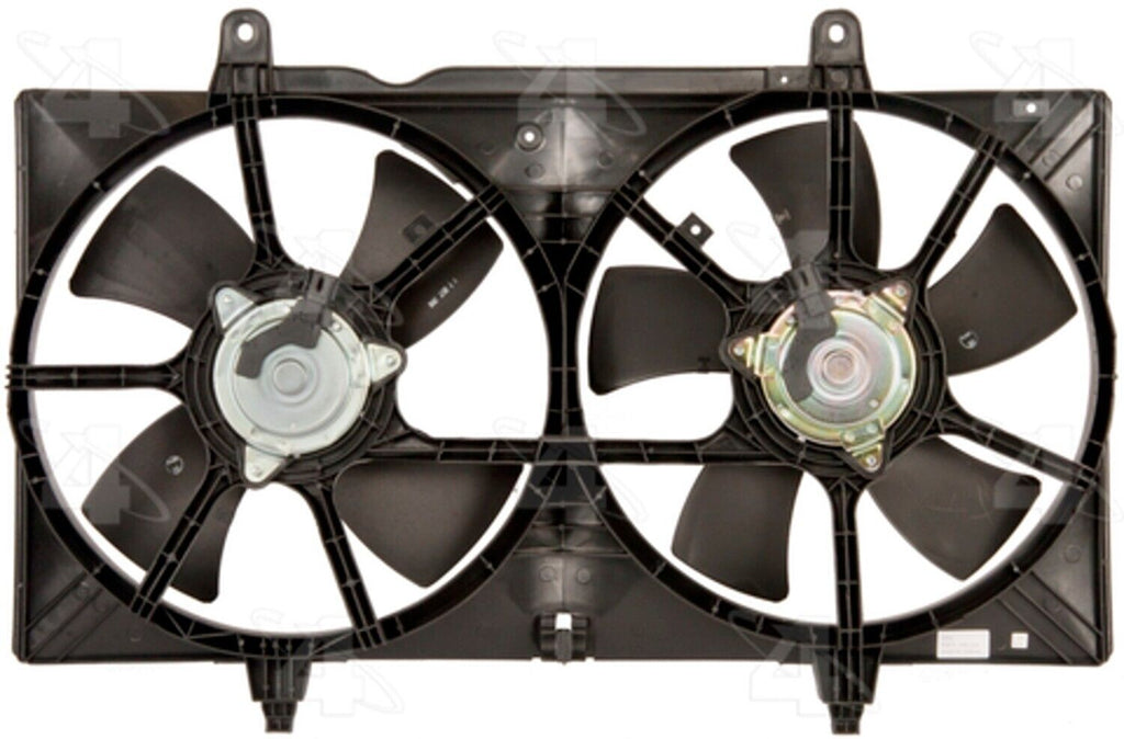 Four Seasons Dual Radiator and Condenser Fan Assembly for Maxima, Altima 76192