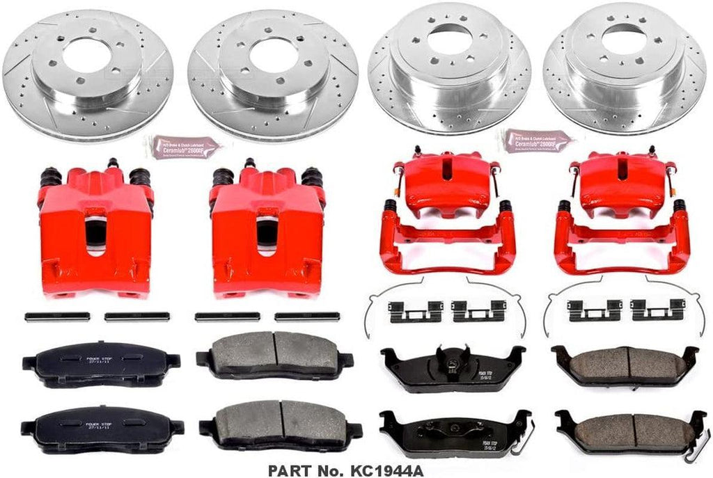 (KC1944A) 1-Click Performance Brake Kit with Calipers