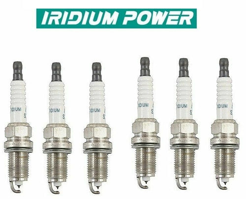 Set of 6 Denso Iridium Power Performance Spark Plugs 3353 for Lexus Toyota