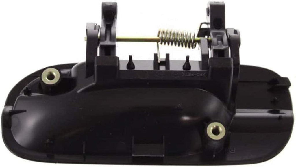 For Nissan Sentra Exterior Door Handle Rear, Passenger Side Smooth Black (2000-2006) | Trim:All Submodels | NI1521108 | 826066Z608