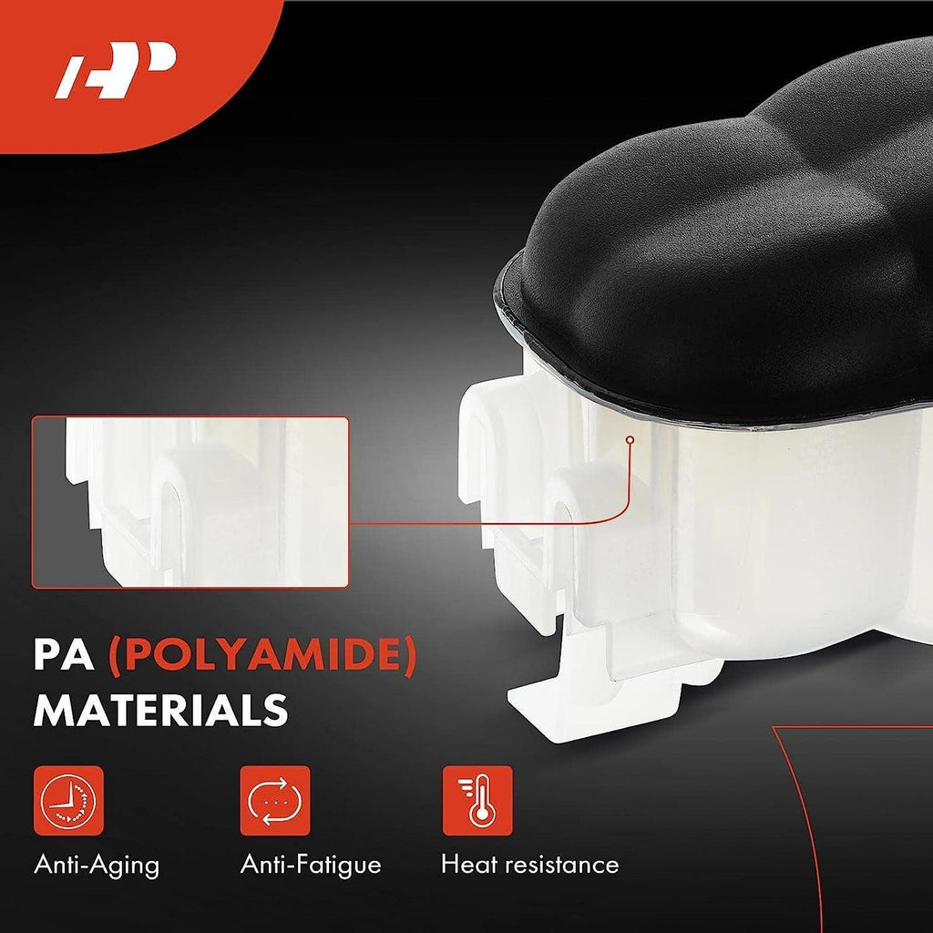 A-Premium Engine Coolant Reservoir Tank [With Cap] Compatible with Chevy Silverado 1500 2500 3500, Tahoe 07-14 & GMC Sierra 1500, Yukon XL 2500 07-13 & Cadillac Escalade 07-14, Replace# 22870828