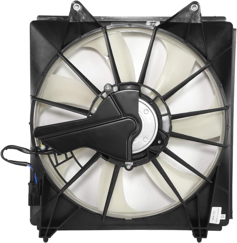 OEM-RF-0714 Factory Style A/C Condenser Fan Assembly Compatible with 2015-2020 Acura TLX V6