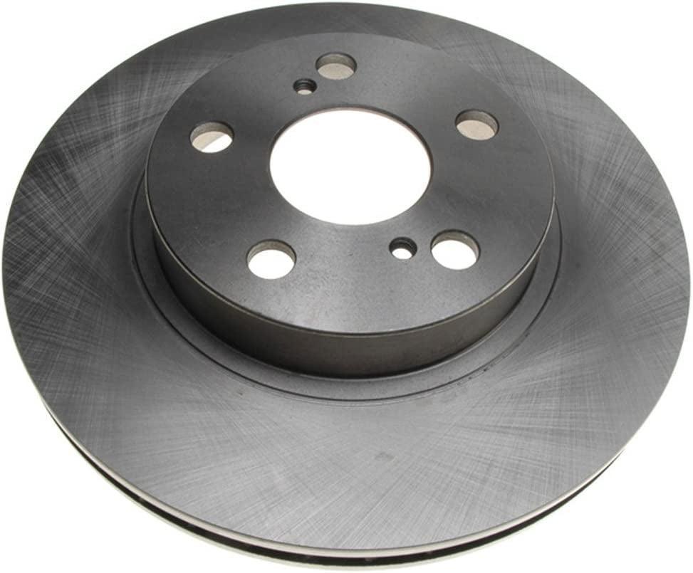 980312R Professional Grade Disc Brake Rotor, Silver, 10.04