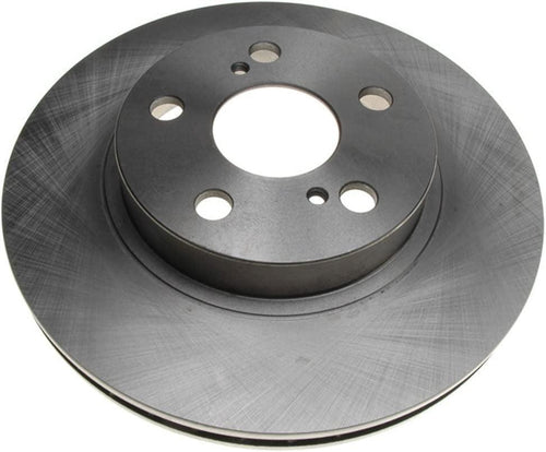 980312R Professional Grade Disc Brake Rotor, Silver, 10.04