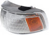 Compatible with Toyota Pickup Corner Light 1989 1990 1991 Driver Side | W/Chrome Trim | 2WD | Clear & Amber Lens | TO2520122 | 8162089177