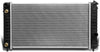OEM-RA-1825 Factory Style Aluminum Cooling Radiator Compatible with 96-04 Chevy S10 / Sonoma, 96-05 Blazer/Jimmy, 26-1/4" W X 15" H X 1" D, 1-15/16" Inlet, 1-15/16" Outlet