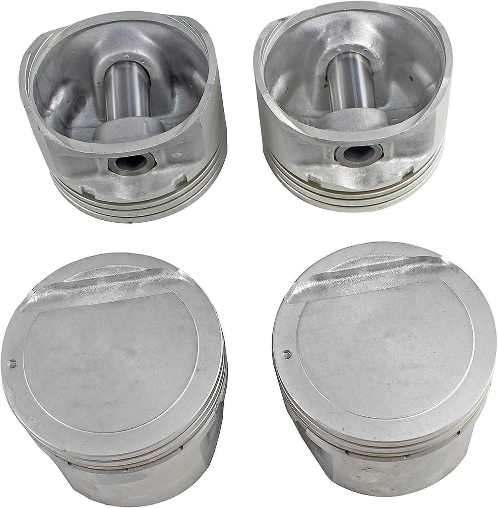 DNJ P120 Standard Piston Set for 2001-2012 / Hyundai, Kia/Elantra, Soul, Spectra, Spectra5, Sportage, Tiburon, Tucson / 2.0L / DOHC / L4 / 16V / 1975Cc