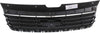 Bumper Grille Compatible with 2006-2008 Chevrolet Malibu Black Shell and Insert