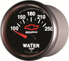 3637-00406 GM Performance Parts Red 2-1/16" 100-250 Degree Fahrenheit Short Sweet Electric Water Temperature Gauge