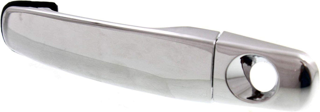 Front and Rear Exterior Door Handle Set of 4 Compatible with 2004-2008 Chevrolet Malibu, Fits 2005-2009 Chevrolet Equinox, Fits 2005-2010 Pontiac G6 Chrome Driver and Passenger Side